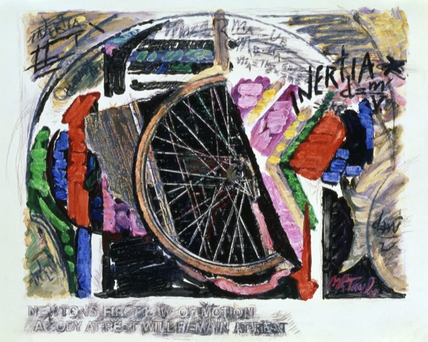 Emilio Vedova Immagine del tempo (Sbarramento), 1951 Collezione Peggy Guggenheim, Venezia © Fondazione Emilio e Annabianca Vedova
