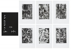 Vedova Emilio - De America (1971) - Acquaforte su carta Goya : Brugherio - Asta Grafica ed Edizioni - III - Galleria Pananti - Casa d'Aste