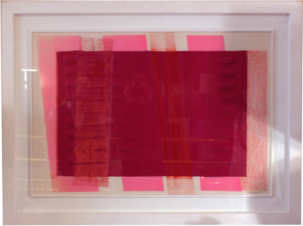 Agostino Bonalumi (Vimercate 1935-2013), ROSSO, 1984, tecnica mista su carta riportata su tela estroflessa, cm 94 x 65 Courtesy by Robertaebasta, Milano